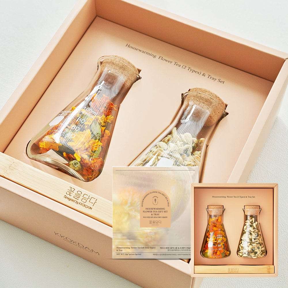 KKOKDAM JP Gift Set あたたかい家の贈り物セット＆トレイ