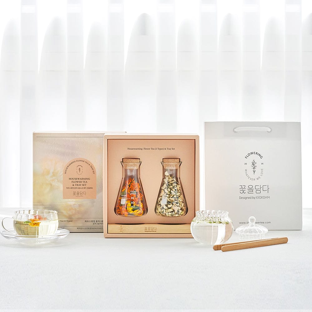 KKOKDAM JP Gift Set あたたかい家の贈り物セット＆トレイ