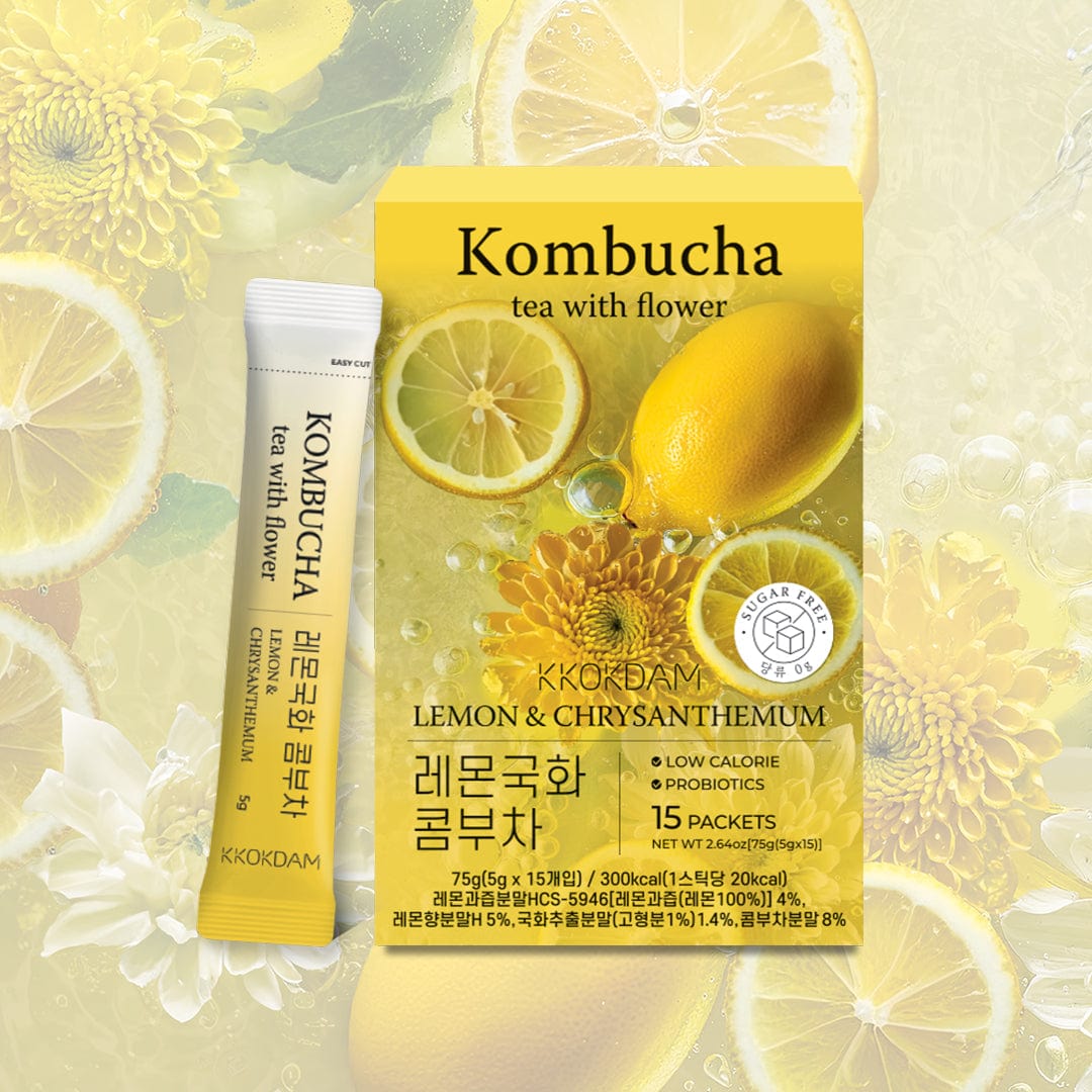 フラワーコンブチャ 15スティック 2種 – KKOKDAM JP